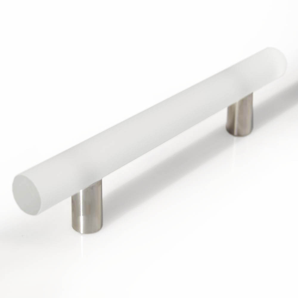 Möbelgriff Edelstahl Glas 136mm Online Shop direkt vom Hersteller