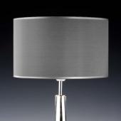 Lampenschirm grau rund 35 x 20 cm 