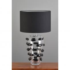 Tischleuchte Smoke Blue Drops 