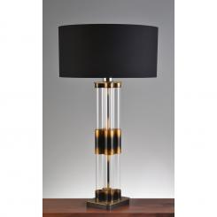 Tischleuchte 4 Tubes Black/Gold 