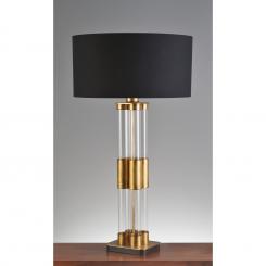 Tischleuchte 4 Tubes Antique Gold 