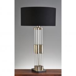 Tischleuchte 4 Tubes Antique Silver 