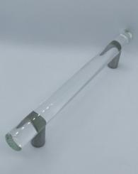 Badmöbelgriff 180mm Kristall klar 