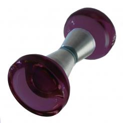 Duschtürgriffe lila 40mm Set 