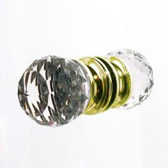 Duschtürgriffe Messing 40mm Set 