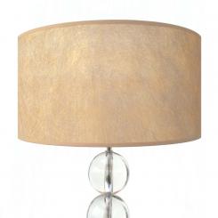 Lampenschirm gold 35 x 20 cm Papyrus Schirm 