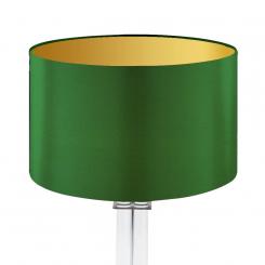 Lampenschirm kale/gold rund 40 x 20 cm 