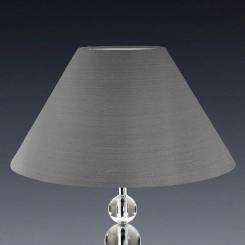 Lampenschirm rund grau konisch 35 x 20 x 14cm 