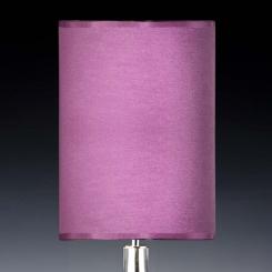 Lampenschirm lila rund 20 x 30 cm 