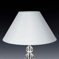 Lampenschirm rund weiß konisch 35 x 20 x 14cm 