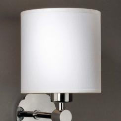 Lampenschirm weiß rund 16 x 16 cm 