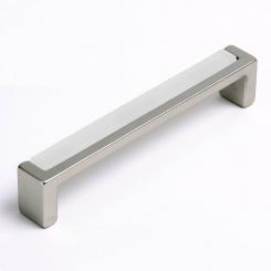 Möbelgriff mit Glas 136mm 