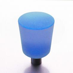 Möbelknopf blau 22mm 