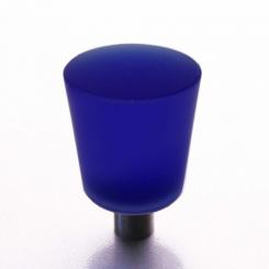 Möbelknopf dunkel blau 22mm 