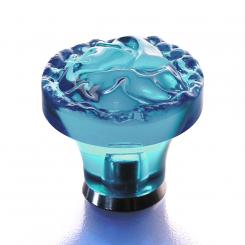 Möbelknopf blau 36mm 