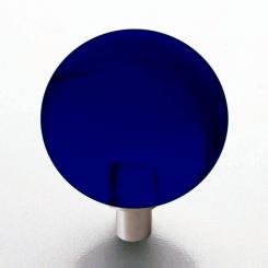 Möbelknopf dunkel blau Kugel 25mm 