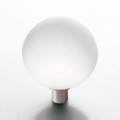 Möbelknopf Glaskugel matt 25mm 