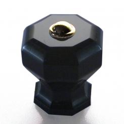 Möbelknopf schwarz 38mm 