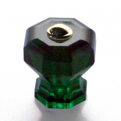Möbelknopf grün 34mm 
