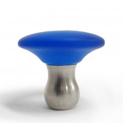 Möbelknopf blau 36mm 