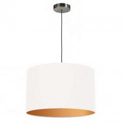 Pendelleuchte SIMPLE ROUND ONE 35 weiß gold 