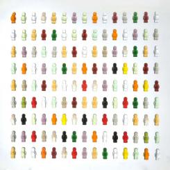 Designer Wandleuchte JELLY BABY PANEL 