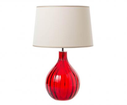 Design Leuchte Ribbed Onion red 