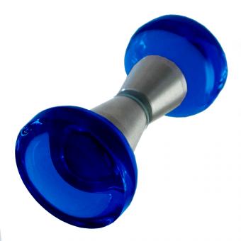 Duschtürgriffe blau 40mm Set 