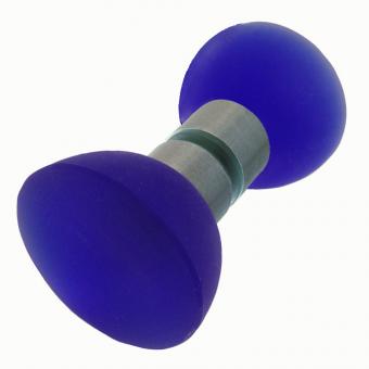 Griff Duschtür kobalt blau 40mm Set 