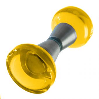 Duschtürgriffe gelb 40mm Set 
