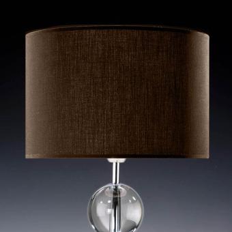 Lampenschirm braun rund 25 x 15 cm 
