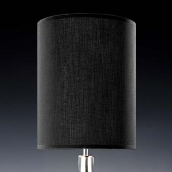 Lampenschirm schwarz rund 20 x 30 cm 