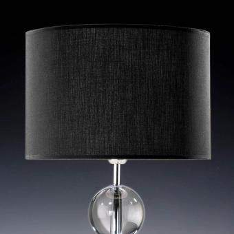 Lampenschirm schwarz rund 25 x 15 cm 