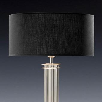 Lampenschirm schwarz rund 50 x 20 cm 
