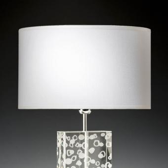 Lampenschirm weiß rund 40 x 20 cm 