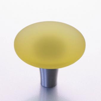 Möbelknopf gelb 36mm 