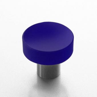Design Möbelknopf dunkel blau 25mm 