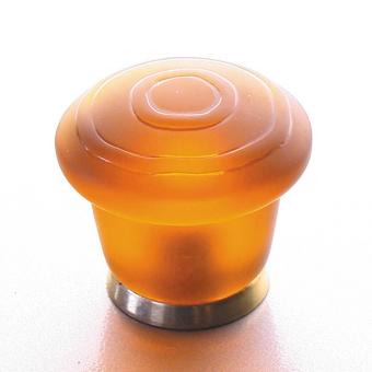 Möbelknopf orange 30mm 