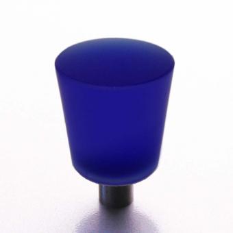 Möbelknopf dunkel blau 22mm 