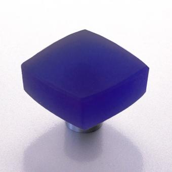 Möbelknopf dunkel blau 30mm 