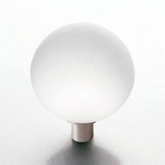 Möbelknopf Glaskugel matt 25mm 