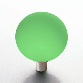 Möbelknauf grün Kugel 25mm matt 