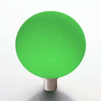 Möbelknauf grün Kugel 30mm matt 