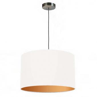 Pendelleuchte SIMPLE ROUND ONE 35 weiß gold 