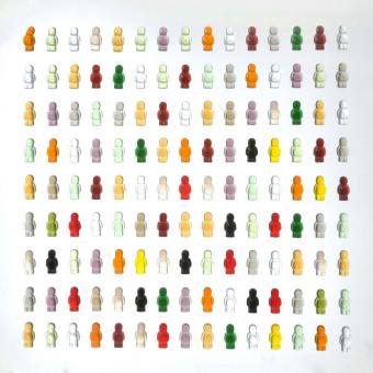 Designer Wandleuchte JELLY BABY PANEL 